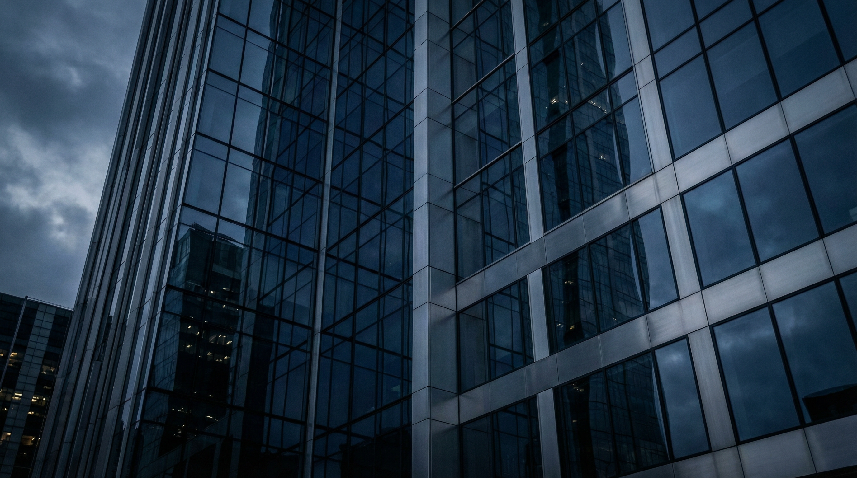 Modern skyscraper facade